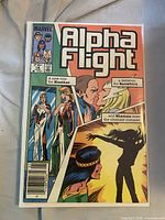 Front cover Alpha Flight #18 in bag