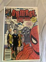 Damage Control #1 cover featuring Spider-Man and characters
