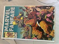 Cover of Marvel Fanfare #20 in bag