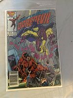 Cover of Daredevil #234 with Jester and 'Ha Ha' graphics