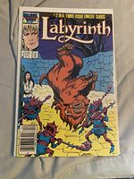 Labyrinth #2 cover depicting Ludo and goblins