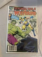 Cover of The Incredible Hulk and Wolverine one-shot