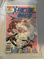 Front cover of X-Factor Annual #1, Marvel 25th Anniversary, in sleeve