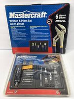Both boxed tool sets front view