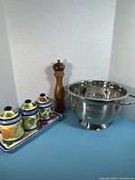 Group view of all six kitchen items