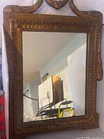 Front view of the mirror showing full frame and glass