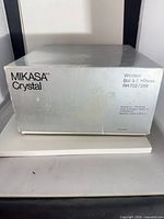 Mikasa Crystal retail box front showing brand and product information