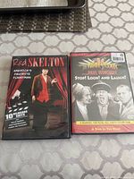 Front covers of both DVD cases showing titles and artwork