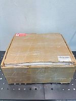 sealed cardboard shipping box