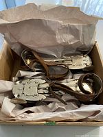 Both skates boxed with tissue paper