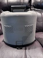 Gray Ryobi hard case front view