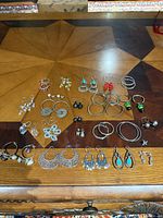 All 23 pairs laid out on table