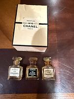 Box front with three mini bottles displayed
