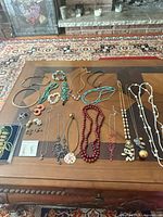 Overhead view of entire assortment laid out