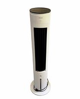 Full view of Vissani tower air cooler front with vent grille