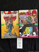 Animal Man vol 1 and Change #1 front covers