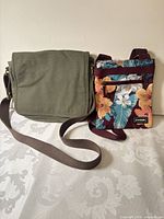 Both Dakine bags side by side showing overall design and size