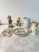 Full group shot of all five items