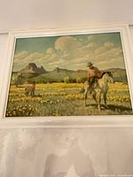 Full view of framed giclée print