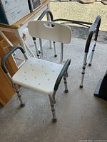 Shower chair and walker together
