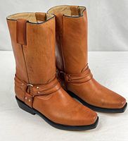Full view of both boots side by side