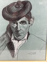 Close-up of portrait showing subject detail