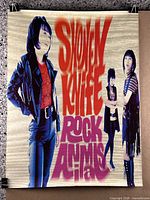 Full view of Shonen Knife Rock Animals poster