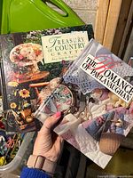 Front covers of two vintage craft books