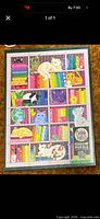 Completed Cobble Hill Cats on Bookshelf 1000-piece puzzle displayed on surface