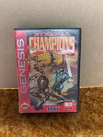 Front of closed case showing artwork and Genesis branding