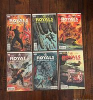 All six issues laid out together