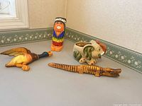 All four items grouped on counter