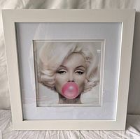 Framed Marilyn Monroe print front view