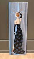 Full view of vertical canvas showing entire artwork