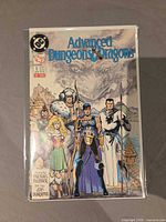 Front cover of bagged Advanced Dungeons & Dragons Issue #1 comic