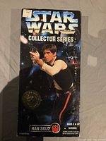 Front of Star Wars Collector Series box showing Han Solo graphic