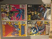Four Darkhawk comics in protective bags, issues 2-5