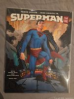 Front cover showing title, creators, Superman art