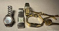 Group view of all six watches