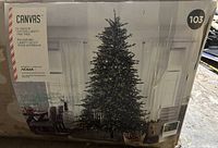 Retail box showing image and branding of Canvas Oxford Liberty Pine tree