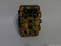 Front view of CamPark camouflage trail camera