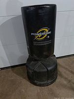 Full view of heavy bag showing bag and base