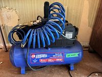 Entire compressor with hose attached