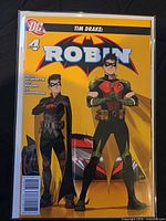 Front cover of Robin issue #4 inside protective sleeve