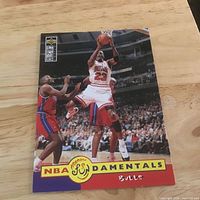 Front of 1993 Upper Deck NBA Fundamentals Michael Jordan card