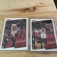 Both Jordan's Greatest Hits cards side by side