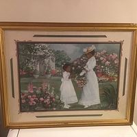 Full view of framed print