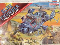 Front of Monogram Blue Thunder Helicopter model kit box