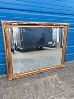 Full view of mirror front showing frame design and size