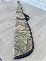 Full view of camo soft gun case